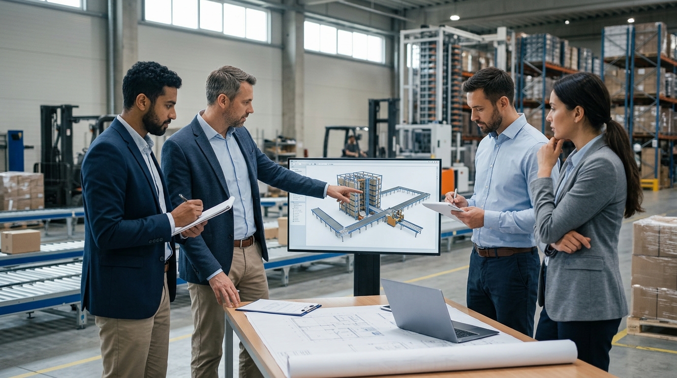 Illustration: How to Secure Financing for Warehouse Automation in 2026