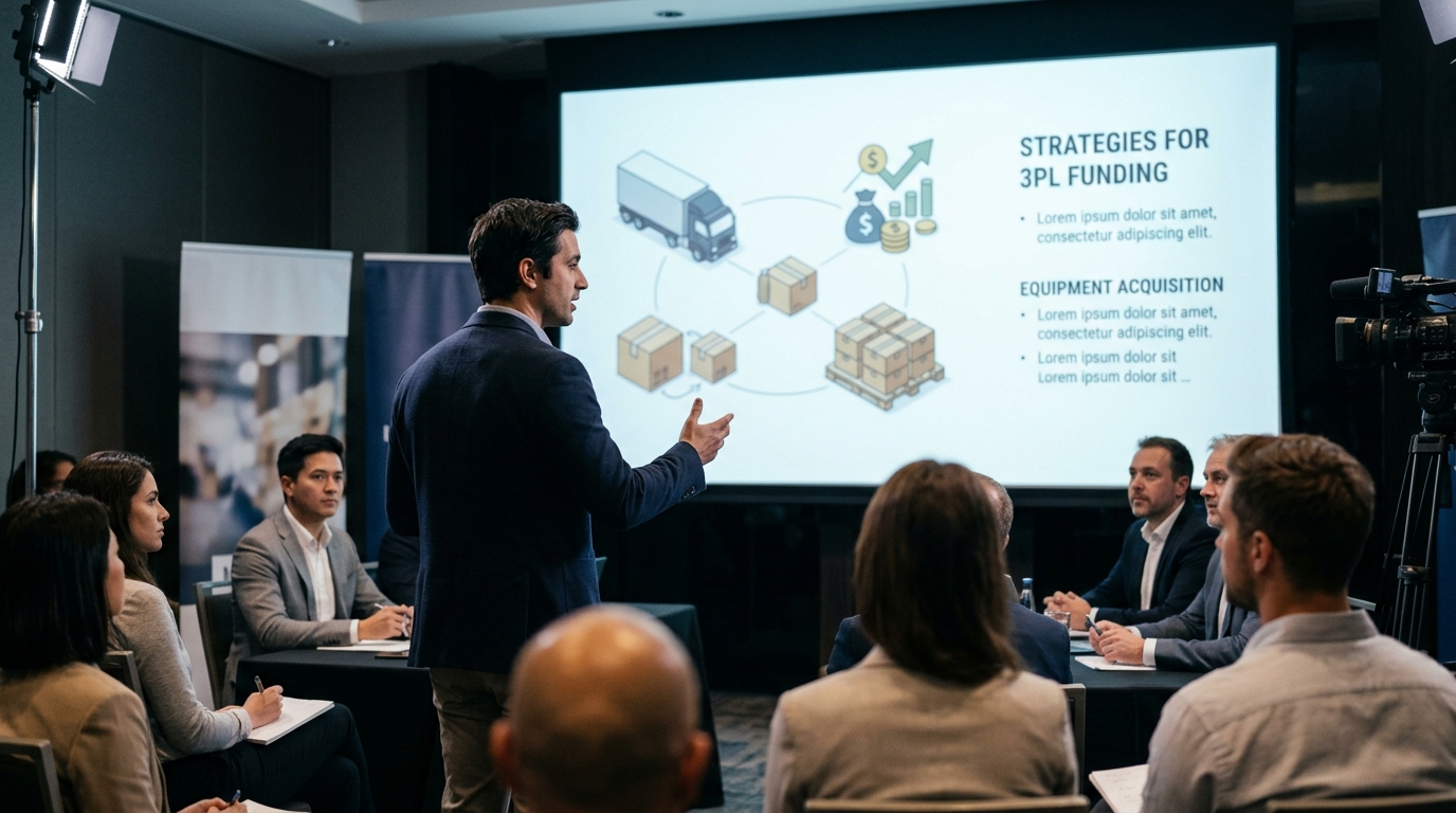 Illustration: Securing Initial Startup Capital for 3PL Providers in 2026: A Founder’s Guide