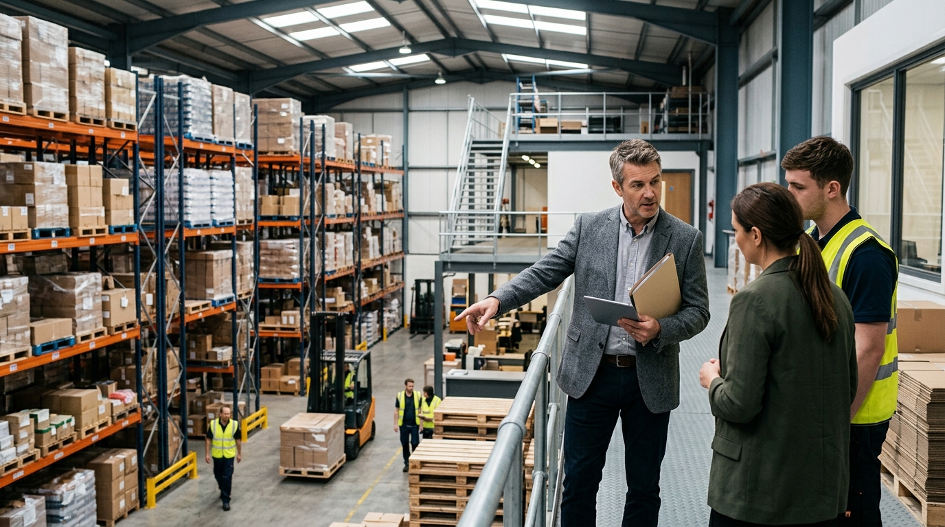 Illustration: Financing Warehouse Racking Systems: A Guide for 3PLs in 2026